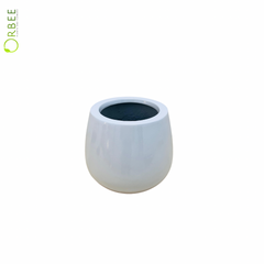 Arctic Pearl Ceramic Planter
