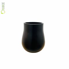 Matte Black Tulip Planter