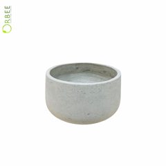 Urban Grey Low Bowl Planter