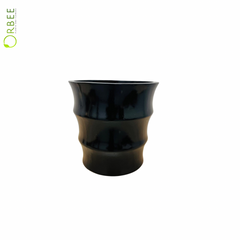 Black Bamboo Curve Planter