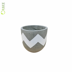 Zigzag Chic GRC Planter